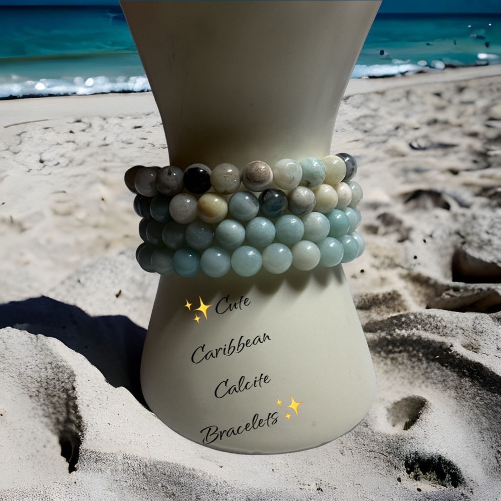✨Cute Caribbean Calcite Bracelets✨